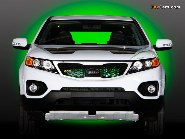 Kia Sorento Hybrid Prototype (XM) 2009 images (640 x 480)