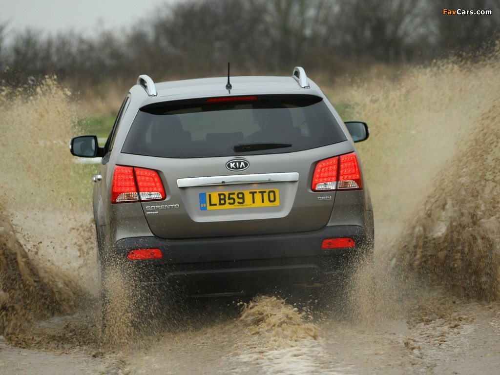 Kia Sorento UK-spec (XM) 2009 images (1024 x 768)