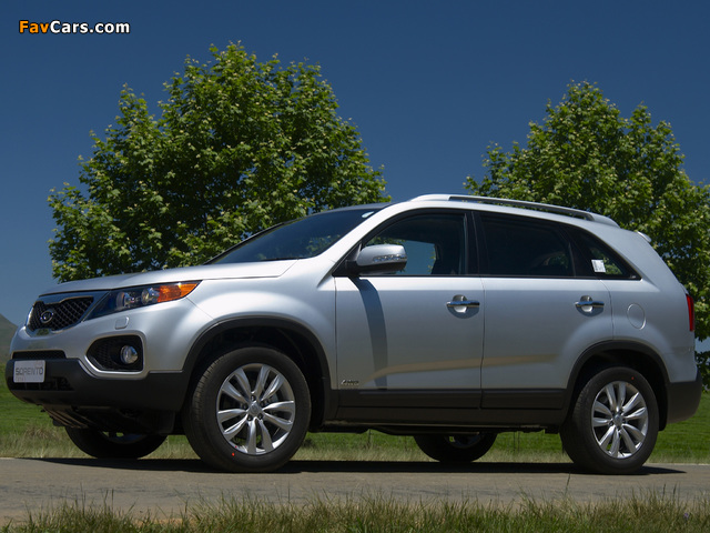 Kia Sorento ZA-spec (XM) 2009–12 images (640 x 480)