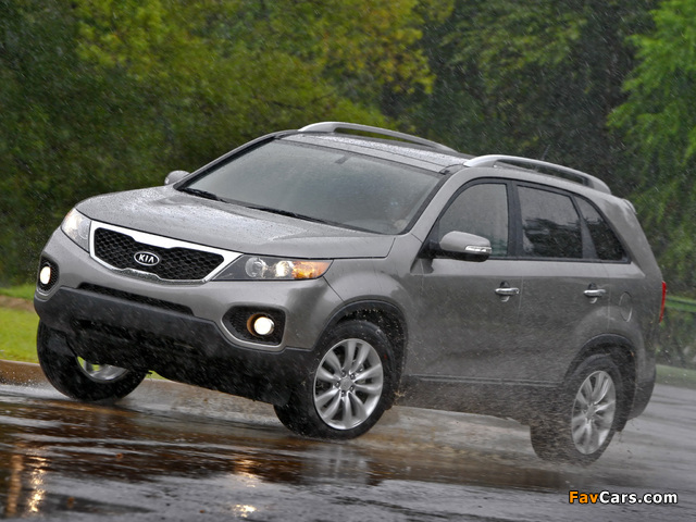 Kia Sorento US-spec (XM) 2009 photos (640 x 480)