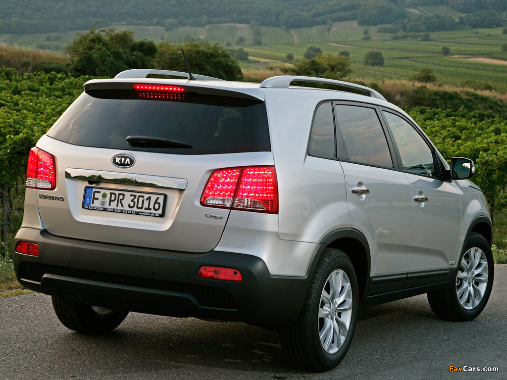 Kia Sorento (XM) 2009 photos (1024 x 768)