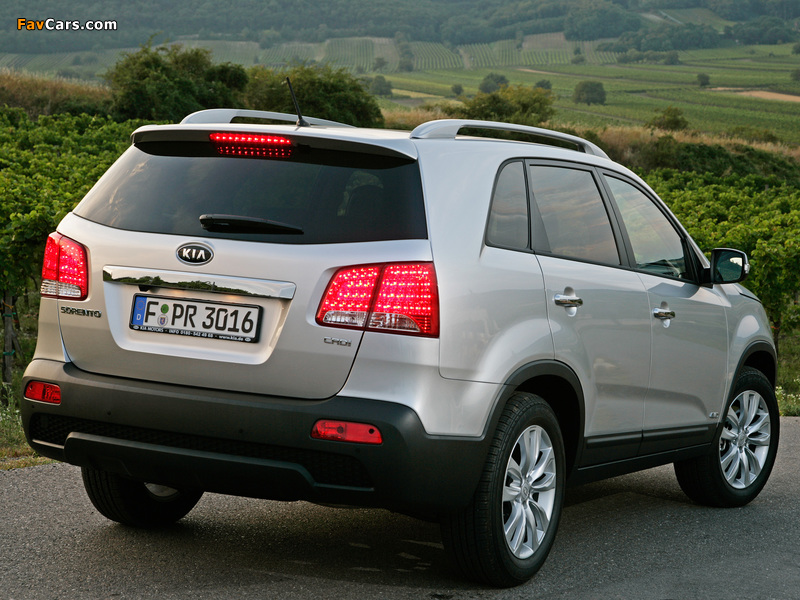 Kia Sorento (XM) 2009 photos (800 x 600)