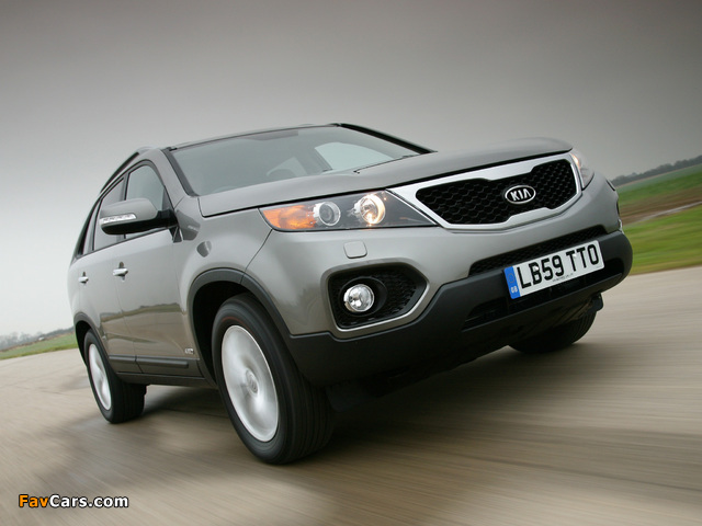 Kia Sorento UK-spec (XM) 2009 pictures (640 x 480)