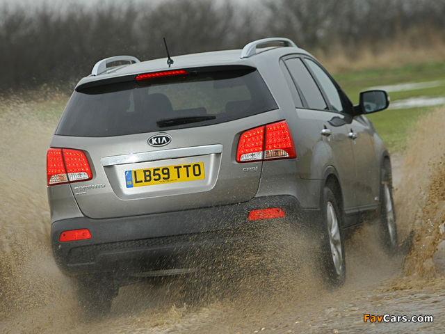 Kia Sorento UK-spec (XM) 2009 pictures (640 x 480)