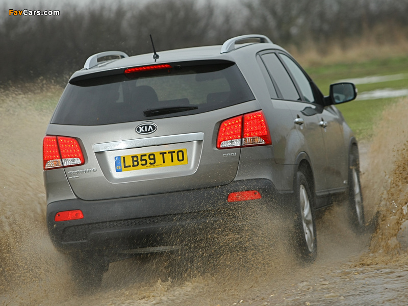 Kia Sorento UK-spec (XM) 2009 pictures (800 x 600)