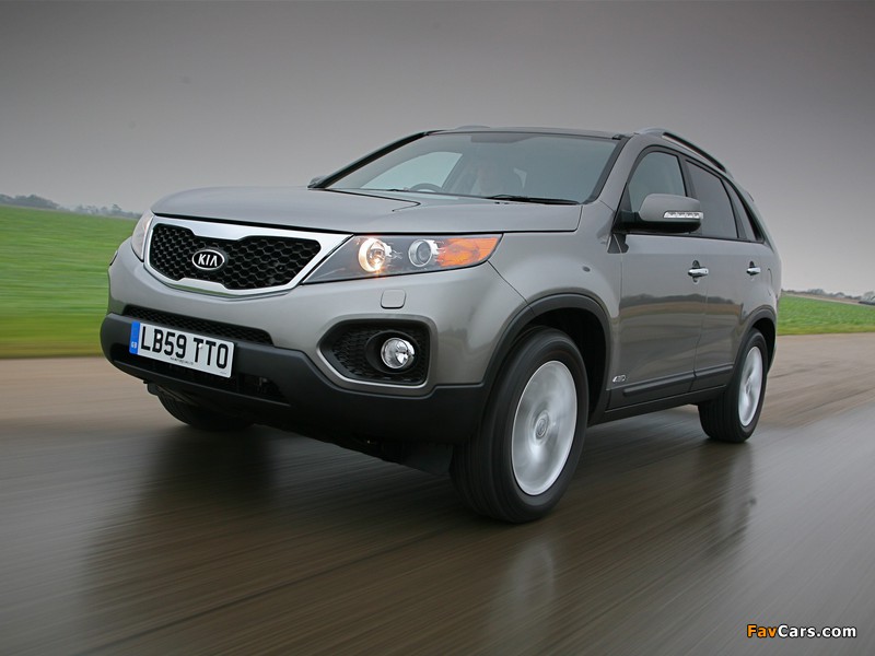 Kia Sorento UK-spec (XM) 2009 wallpapers (800 x 600)