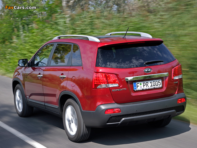 Kia Sorento (XM) 2009 wallpapers (640 x 480)