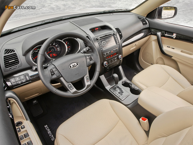 Kia Sorento US-spec (XM) 2009 wallpapers (640 x 480)