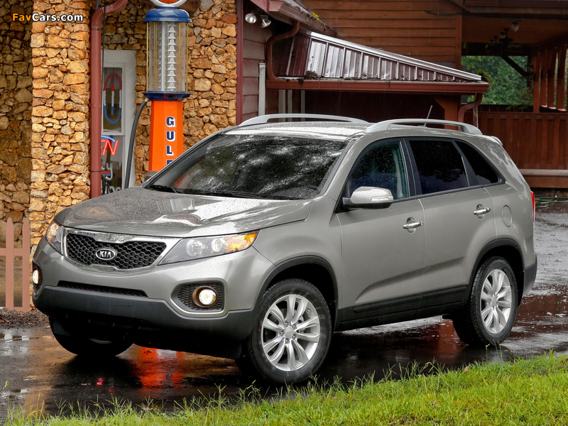 Kia Sorento US-spec (XM) 2009 wallpapers (800 x 600)