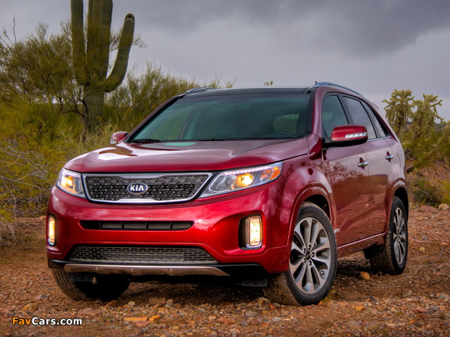 Kia Sorento SX US-spec (XM) 2012 images (640 x 480)