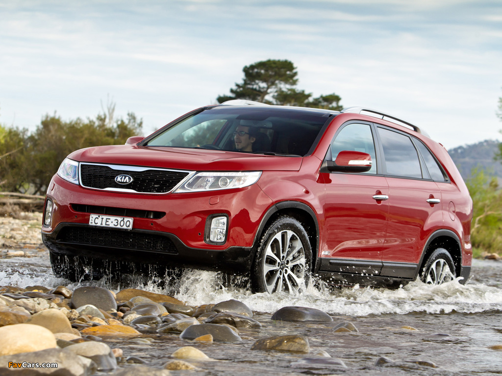 Kia Sorento AU-spec (XM) 2012 images (1024 x 768)