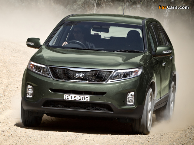 Kia Sorento AU-spec (XM) 2012 photos (640 x 480)