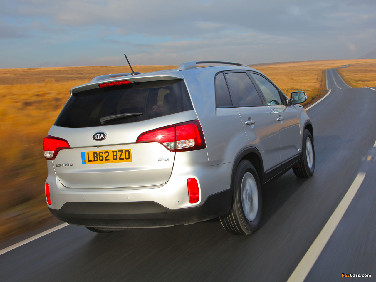 Kia Sorento UK-spec (XM) 2012 photos (1280 x 960)