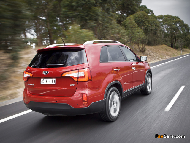 Kia Sorento AU-spec (XM) 2012 wallpapers (640 x 480)