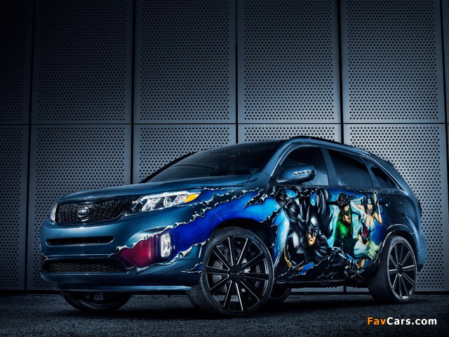 Kia Sorento Justice League (XM) 2013 photos (640 x 480)