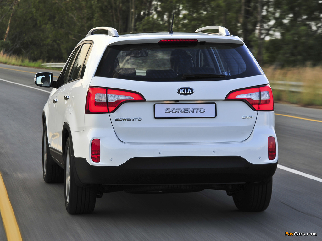 Kia Sorento ZA-spec (XM) 2013 photos (1024 x 768)