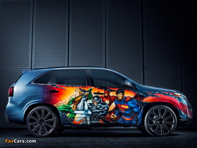 Kia Sorento Justice League (XM) 2013 wallpapers (640 x 480)