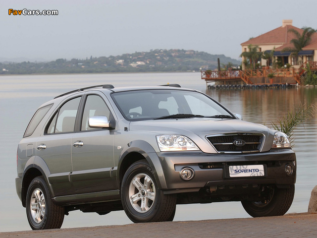 Photos of Kia Sorento ZA-spec (BL) 2003–06 (640 x 480)