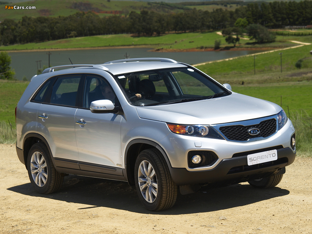 Photos of Kia Sorento ZA-spec (XM) 2009–12 (1024 x 768)