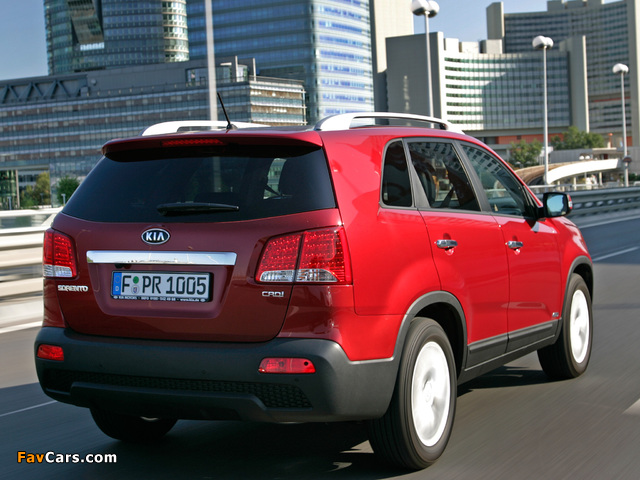 Photos of Kia Sorento (XM) 2009 (640 x 480)