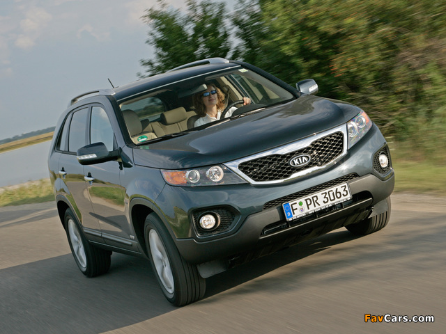 Photos of Kia Sorento (XM) 2009 (640 x 480)