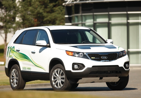 Photos of Kia Sorento Hybrid Prototype (XM) 2009