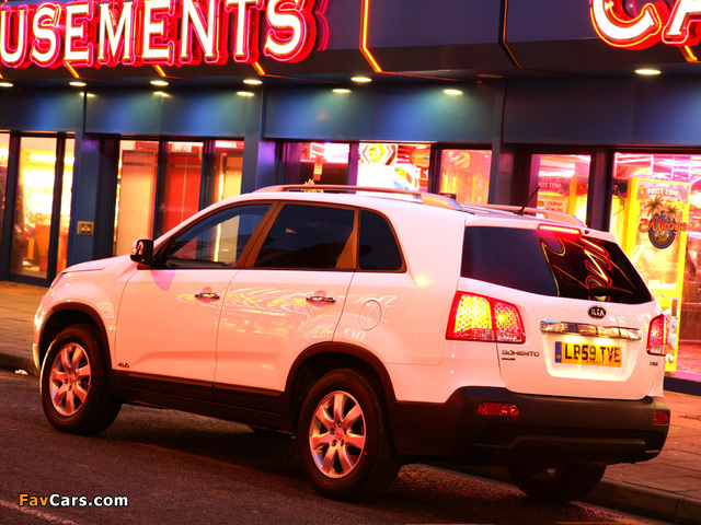 Photos of Kia Sorento UK-spec (XM) 2009 (640 x 480)