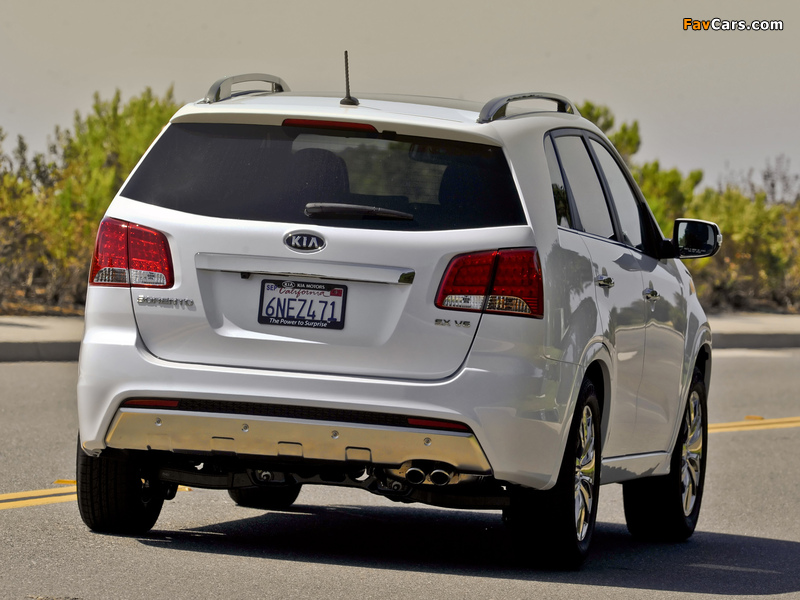 Photos of Kia Sorento SX US-spec (XM) 2010 (800 x 600)