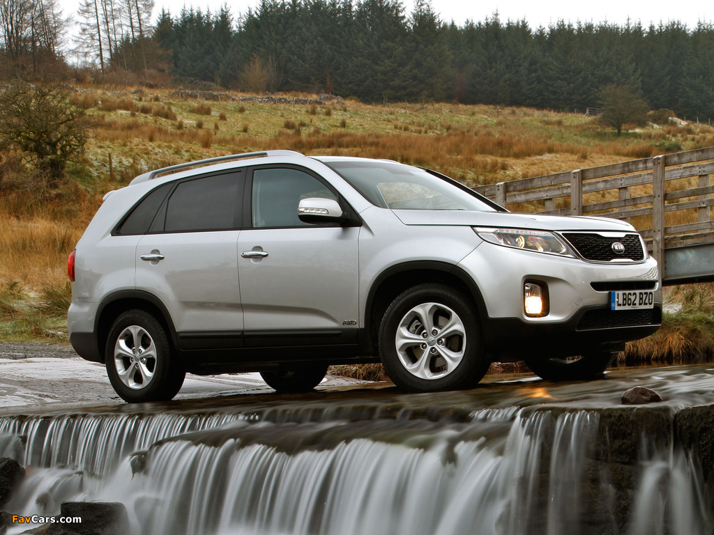 Photos of Kia Sorento UK-spec (XM) 2012 (1024 x 768)