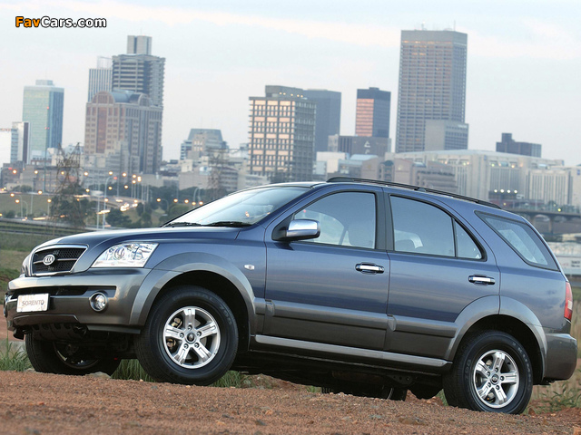 Pictures of Kia Sorento ZA-spec (BL) 2003–06 (640 x 480)