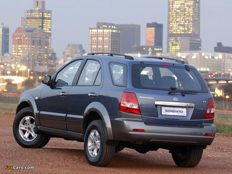 Pictures of Kia Sorento ZA-spec (BL) 2003–06 (800 x 600)