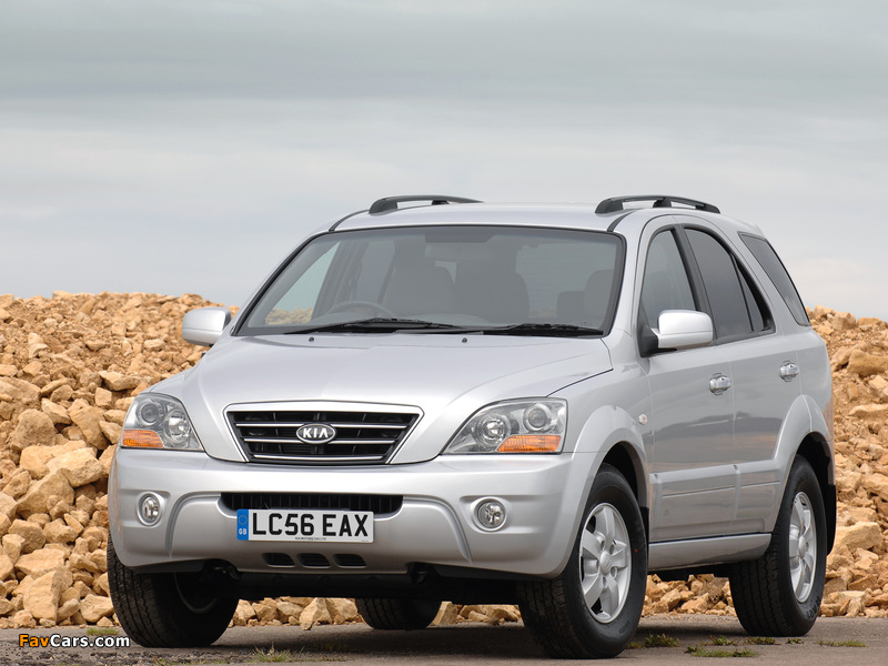 Pictures of Kia Sorento UK-spec (BL) 2006–09 (800 x 600)