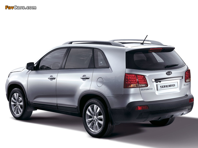 Pictures of Kia Sorento (XM) 2009 (640 x 480)