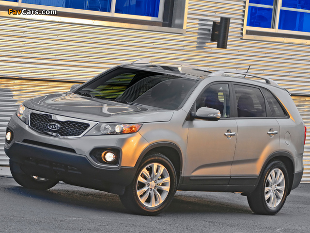 Pictures of Kia Sorento US-spec (XM) 2009 (640 x 480)