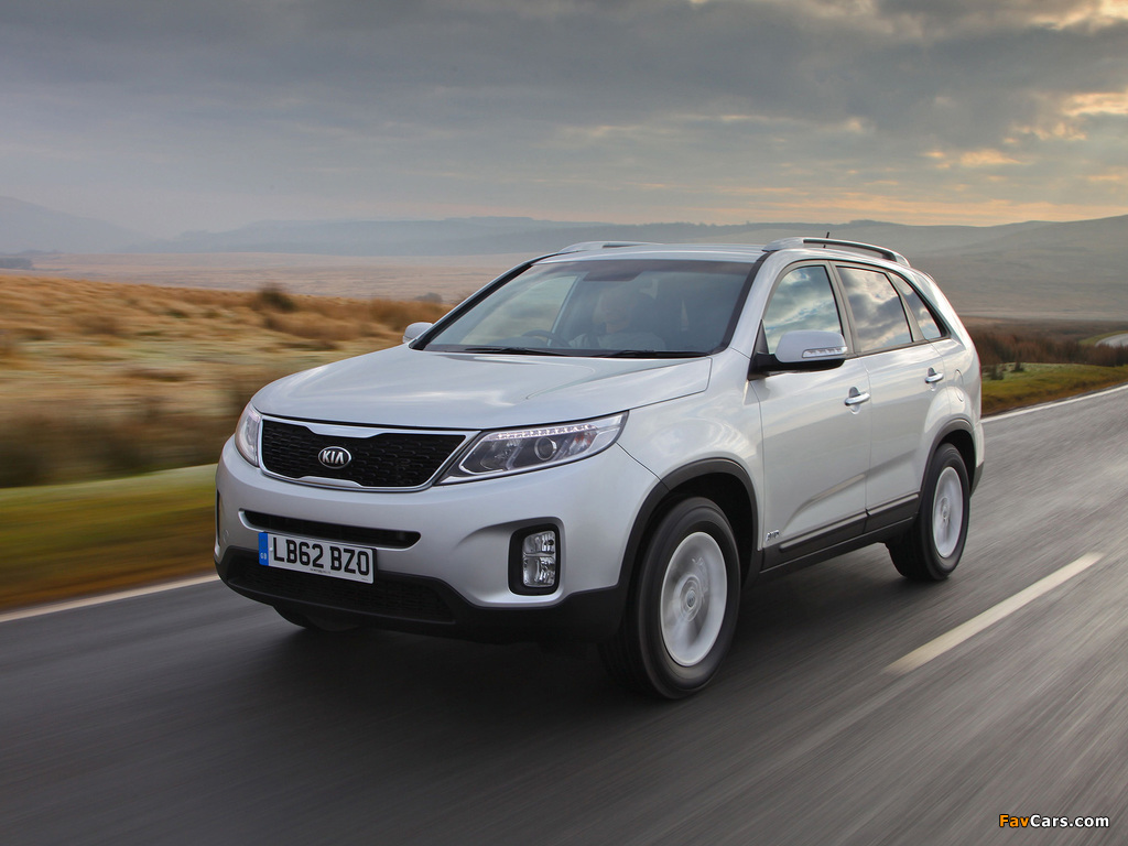 Pictures of Kia Sorento UK-spec (XM) 2012 (1024 x 768)