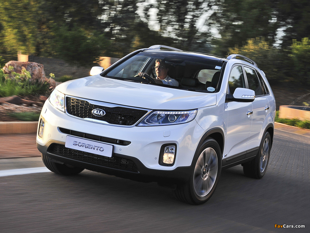 Pictures of Kia Sorento ZA-spec (XM) 2013 (1024 x 768)