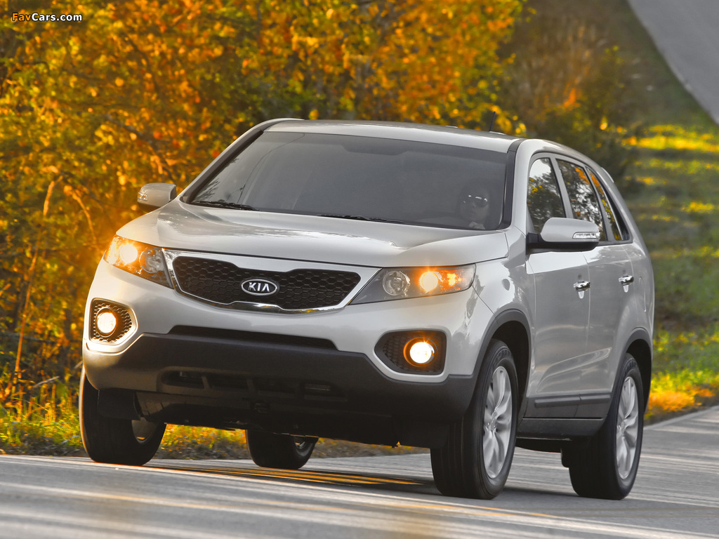 Kia Sorento US-spec (XM) 2009 wallpapers (1024 x 768)