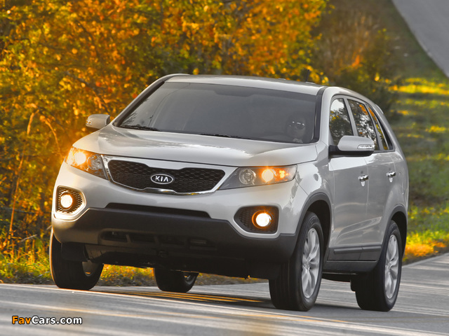 Kia Sorento US-spec (XM) 2009 wallpapers (640 x 480)