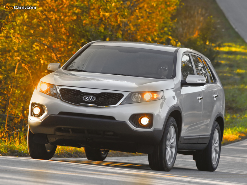 Kia Sorento US-spec (XM) 2009 wallpapers (800 x 600)