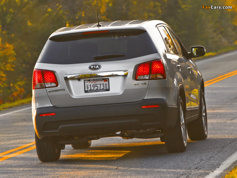 Kia Sorento US-spec (XM) 2009 wallpapers (800 x 600)