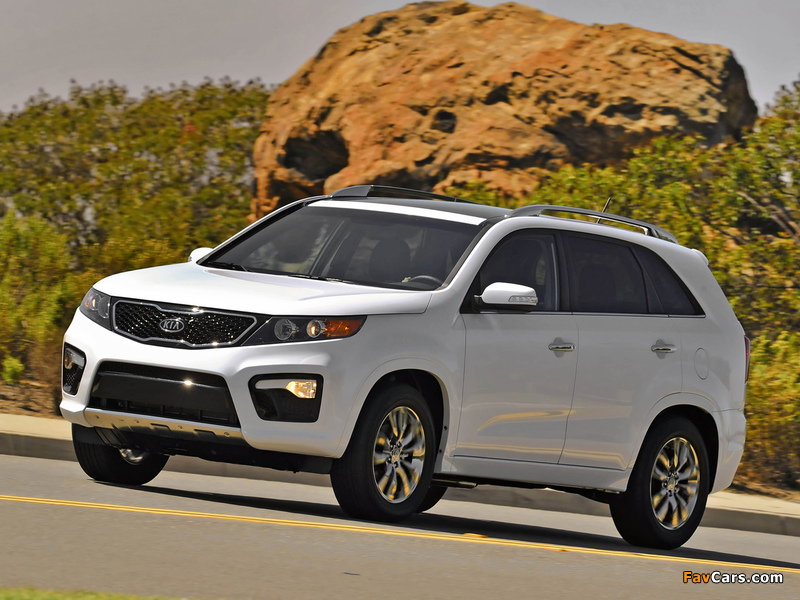 Kia Sorento SX US-spec (XM) 2010 wallpapers (800 x 600)