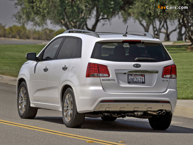 Kia Sorento SX US-spec (XM) 2010 wallpapers (640 x 480)