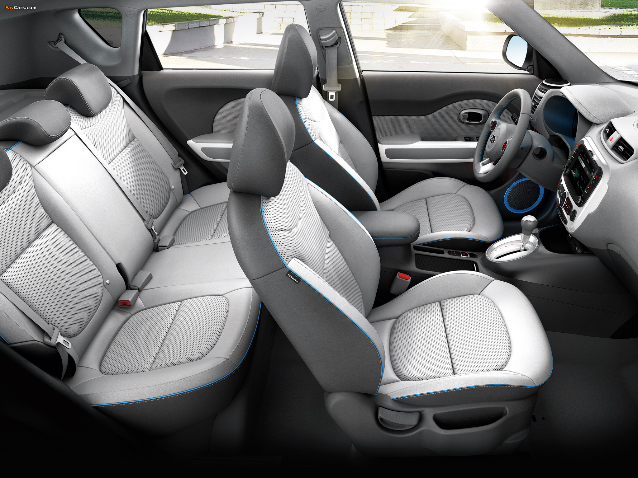 Kia Soul EV EU-spec 2014 wallpapers (2048 x 1536)