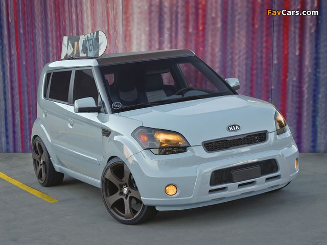 Kia Soul Concept by Antenna Magazine (AM) 2009 wallpapers (640 x 480)