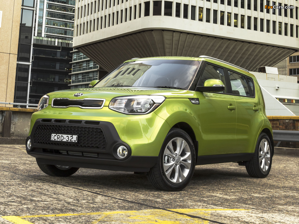 Kia Soul AU-spec 2014 wallpapers (1024 x 768)