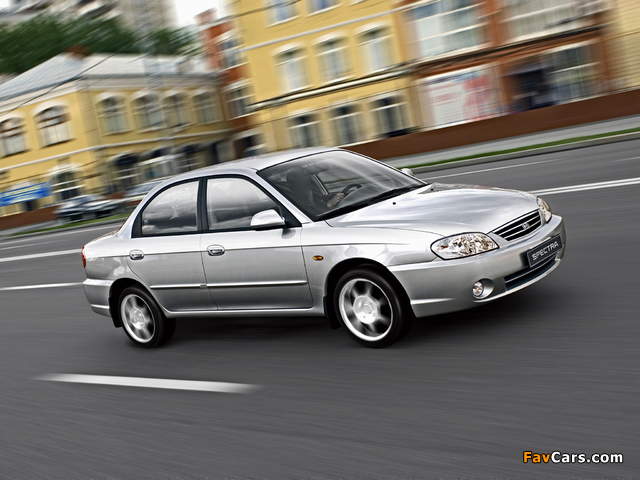 Kia Spectra (SD) 2004 images (640 x 480)