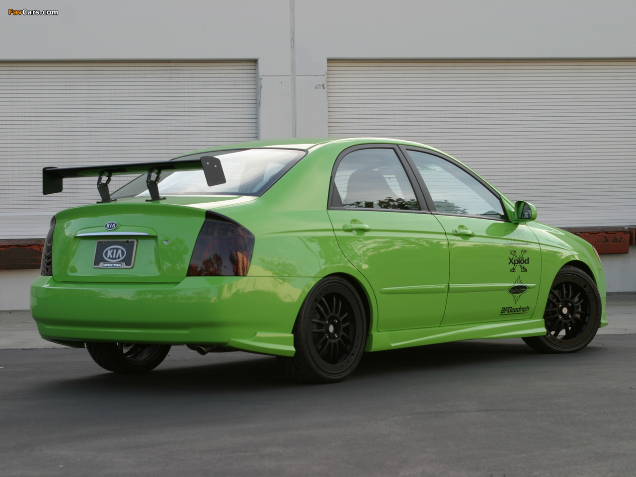 Kia Spectra Green Scream (LD) 2004 images (1280 x 960)