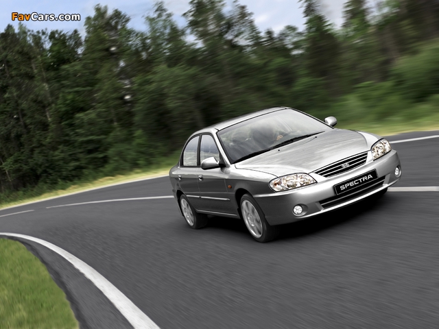 Kia Spectra (SD) 2004 wallpapers (640 x 480)