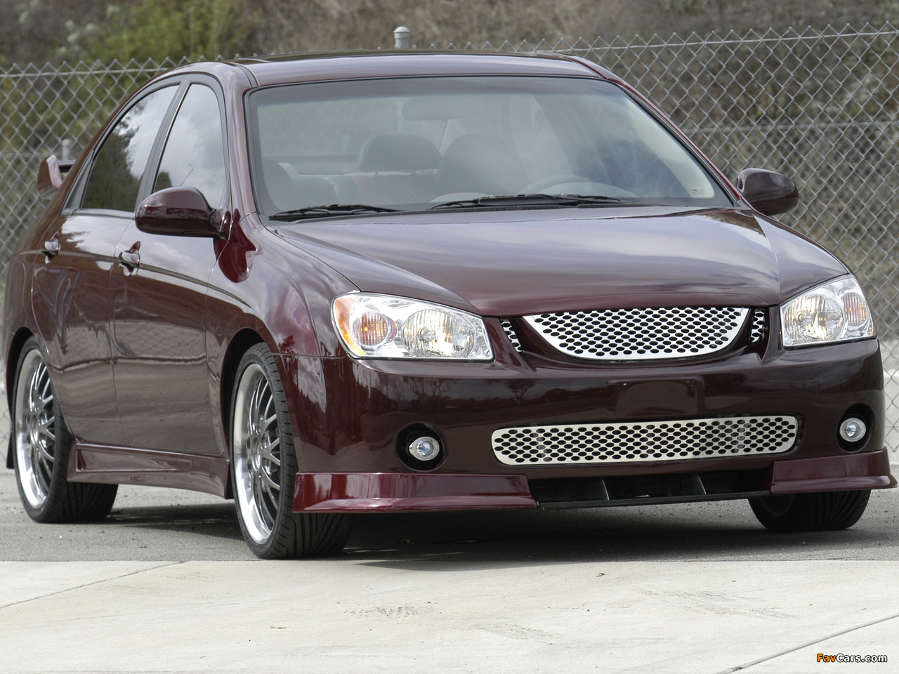 Photos of Kia Spectra Red Devil (LD) 2004 (1280 x 960)