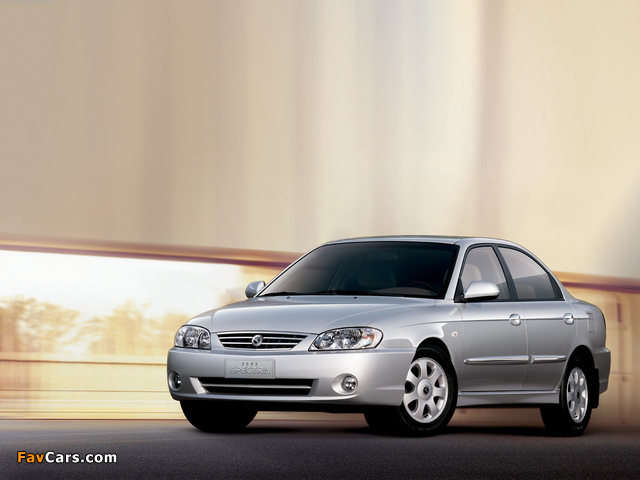 Kia Spectra (SD) 2004 wallpapers (640 x 480)